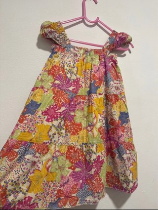 Vestido niña estampado floral