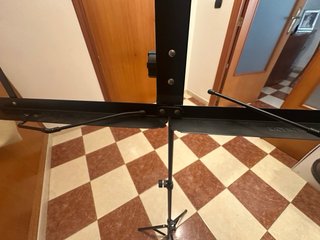 Atril musica plegable estable