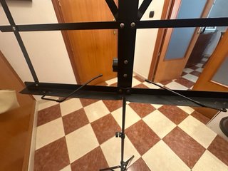 Atril musica plegable estable