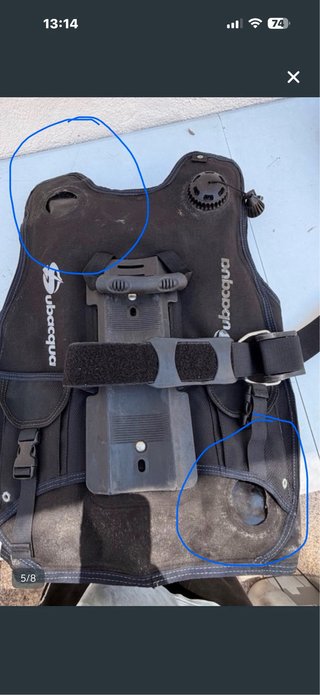 Chaqueta de buceo Subacqua