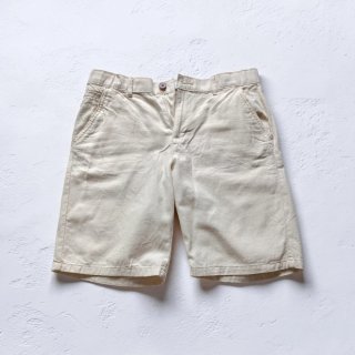 Bermuda lino Mango niño beige