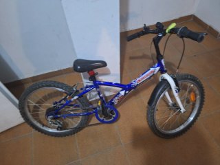 Bicicleta Infantil Decathlon 20 Azul