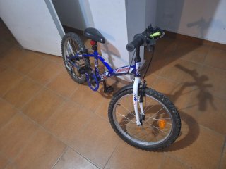 Bicicleta Infantil Decathlon 20 Azul