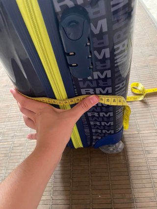 Maleta Cabina Real Madrid Azul