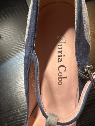 Zapatos Nuria Cobo T-Strap Tacón Bloque maggie