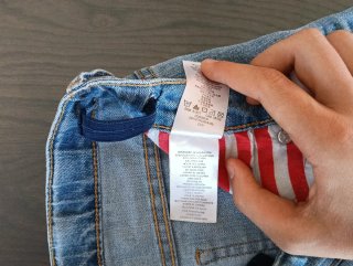 Short Levi's custom stile americano taglia S