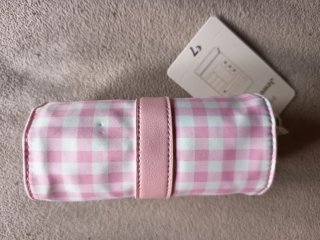 Joyero de Viaje Rosa y Blanco