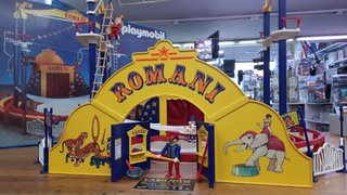 PLAYMOBIL 3720 ANTIGUO SET CIRCO ROMANI CON CAJA