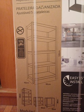 Estantería Metálica Galvanizada 5 Baldas