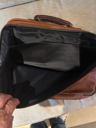 Maleta de mano Duch marron De Piel