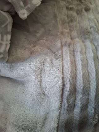 Edredón 180cm Coralina 3 Texturas Gris