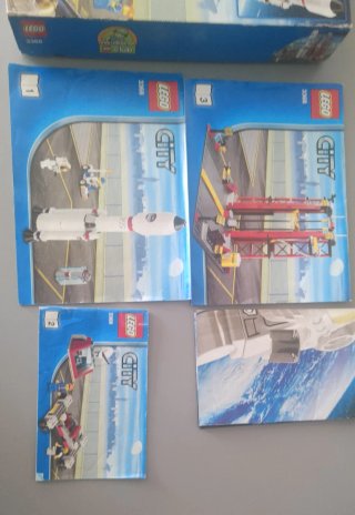 Lego City 3368 Cohete Espacial