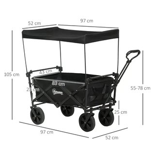Carro Plegable Negro