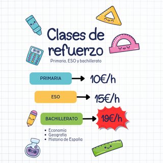 CLASES DE REPASO Y REFUERZO