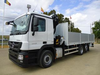 Mercedes ACTROS 2532--CAMIONES CON GRUA