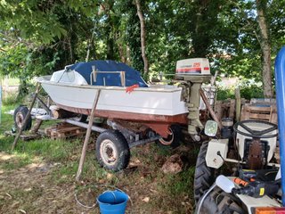 Barco Arcoa 520 con motor Johnson 25 CV