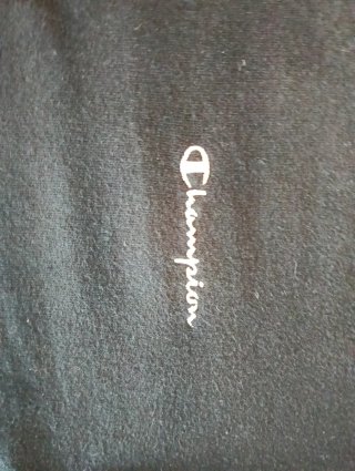 Maglia Champion nera manica lunga taglia S