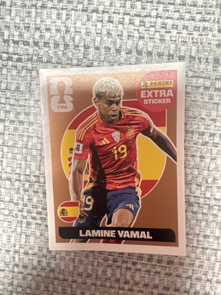 Lamine Yamal Extra Sticker Panini FIFA