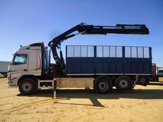 Volvo FM12 420--CAMIONES CON GRUA