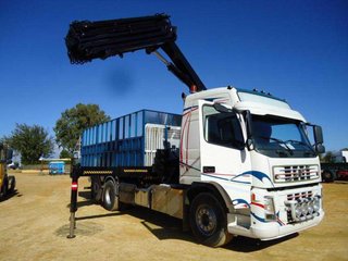 Volvo FM12 420--CAMIONES CON GRUA
