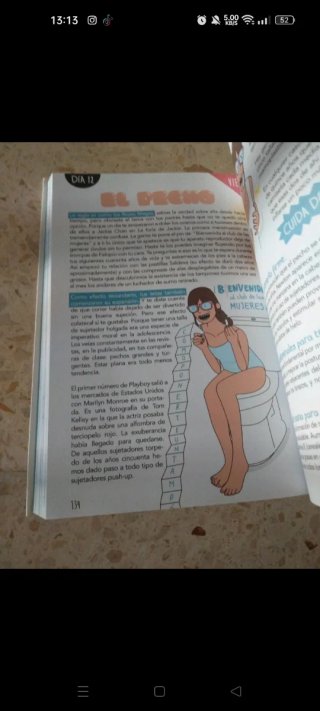 Libro con varias ilustraciones