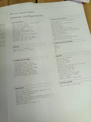 HP Laser Jet Pro M254nw - Impresora color láser