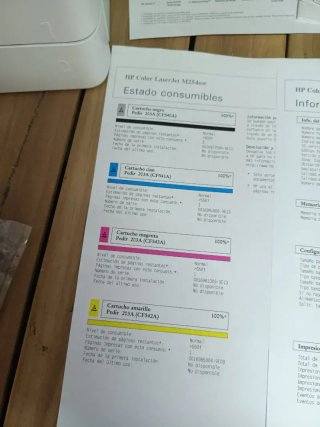 HP Laser Jet Pro M254nw - Impresora color láser