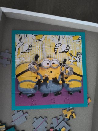 Puzzle Minions 4 en 1 hasta 500 piezas