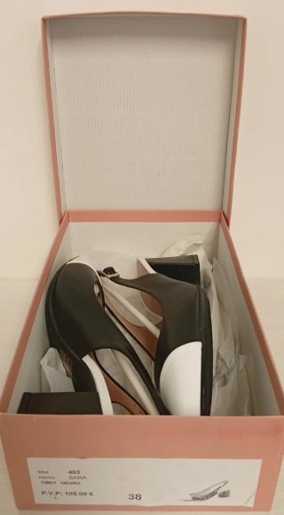 ZAPATOS DE SALON MARCA PACO POVEDA TALLA 38
