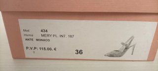 ZAPATOS DE SALON MARCA PACO POVEDA TALLA 38
