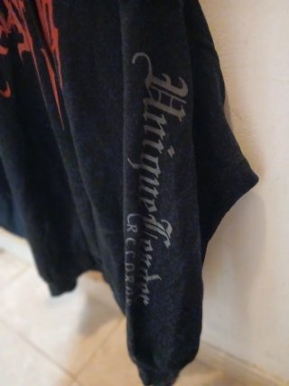 Sudadera Deeds of Flesh Negra