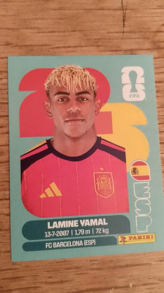 Cromo Mundial 2026 Raphinha Brasil Panini