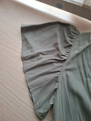 Vestido largo verde talla M