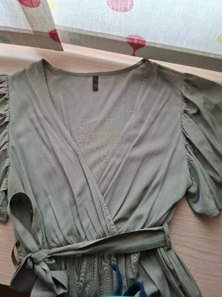 Vestido largo verde talla M