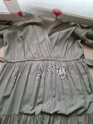 Vestido largo verde talla M