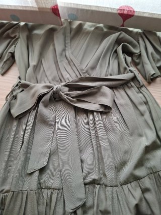 Vestido largo verde talla M