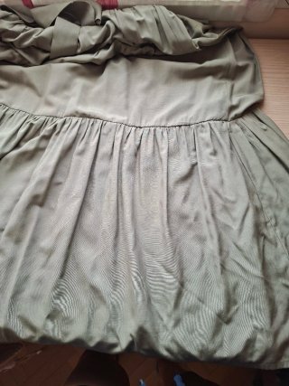 Vestido largo verde talla M