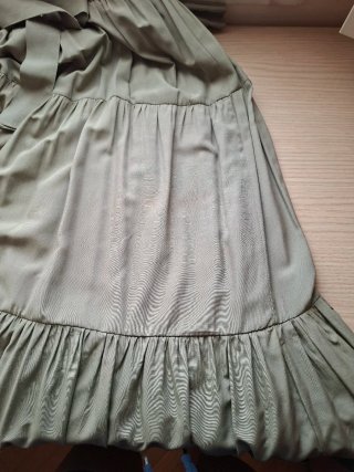 Vestido largo verde talla M