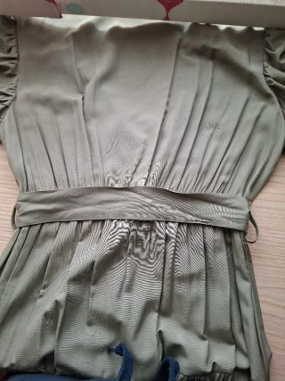 Vestido largo verde talla M