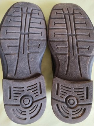 Zapatos con cordones de piel hombre negros