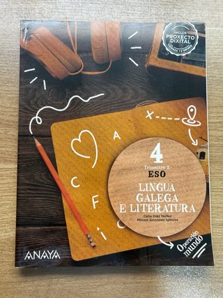 Libros 4ºESO Lingua Galega e Literatura