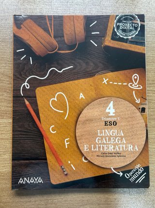 Libros 4ºESO Lingua Galega e Literatura