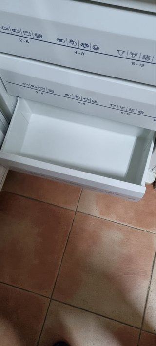 Frigorífico Lynx blanco y pizarra
