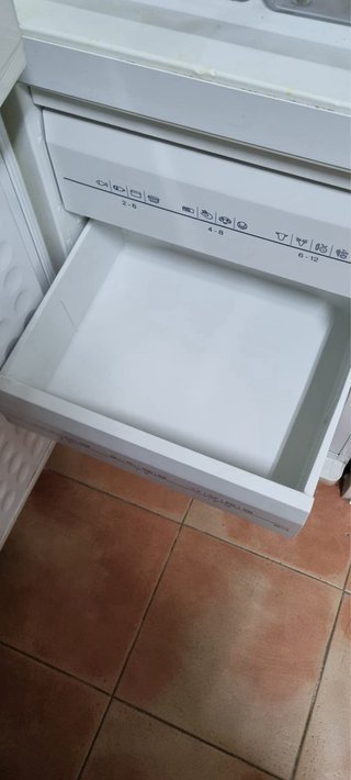 Frigorífico Lynx blanco y pizarra