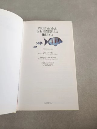 PECES DE MAR DE LA PENÍNSULA IBÉRICA. Planeta