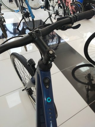 Bicicleta Eléctrica Hiland Azul