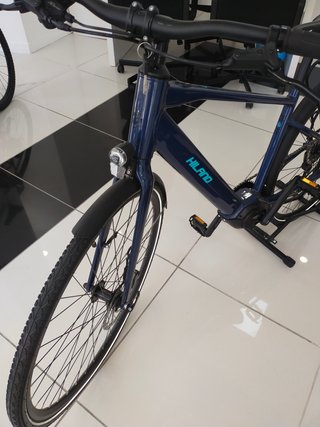 Bicicleta Eléctrica Hiland Azul
