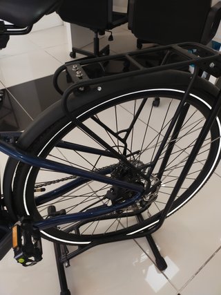 Bicicleta Eléctrica Hiland Azul