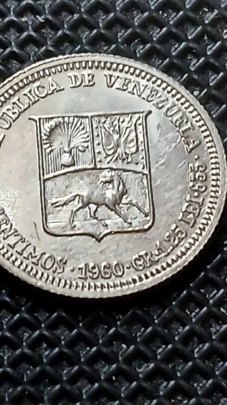 Moneda Bolívar Libertador Plata