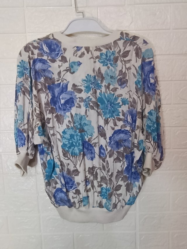 Blusa seda Cherendrol Vintage R826